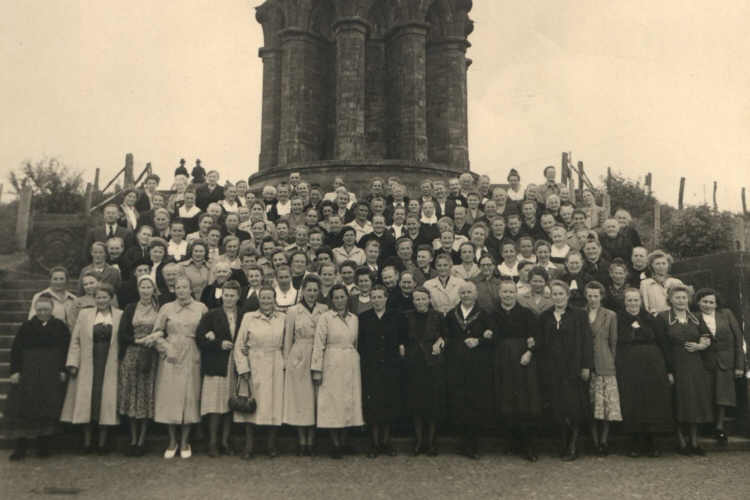 Die Reisegruppe von 1952